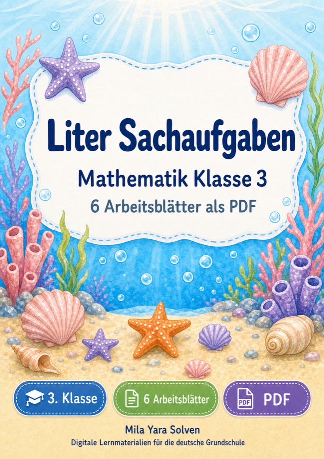 Cover: Liter Sachaufgaben