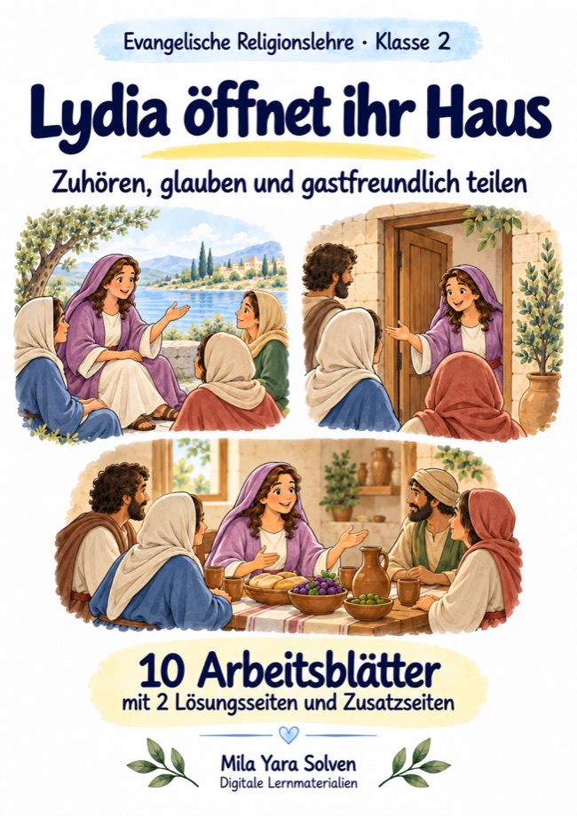 Cover: Lydia öffnet ihr Haus