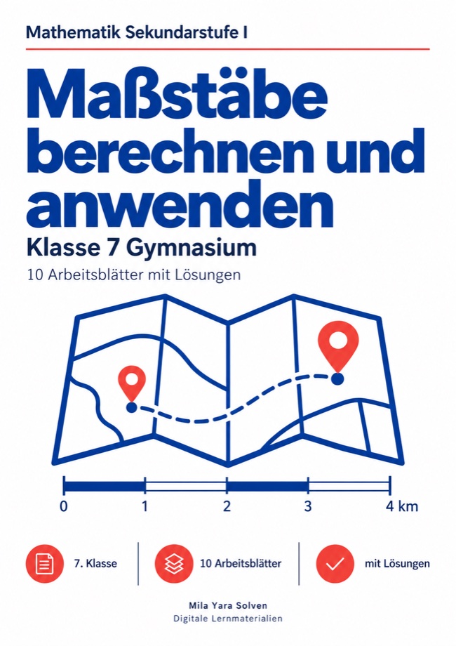 Cover: Maßstäbe berechnen und anwenden