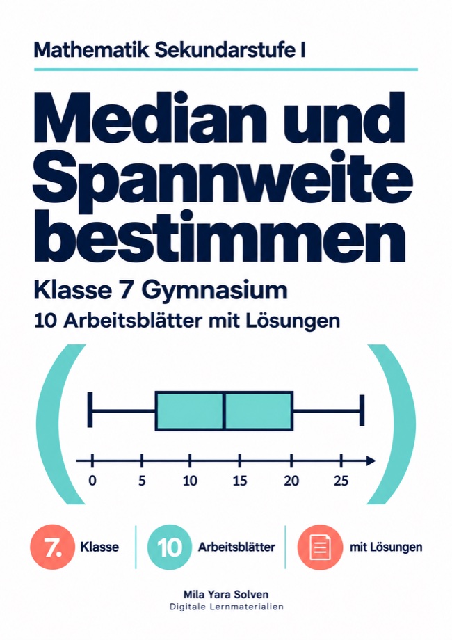 Cover: Median und Spannweite bestimmen