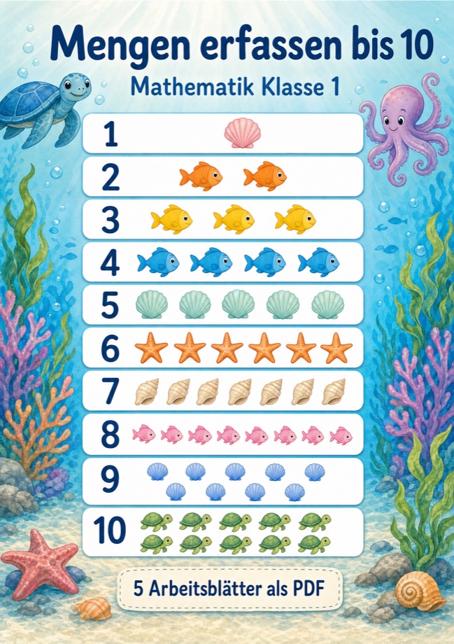 Cover: Mengen erfassen bis 10