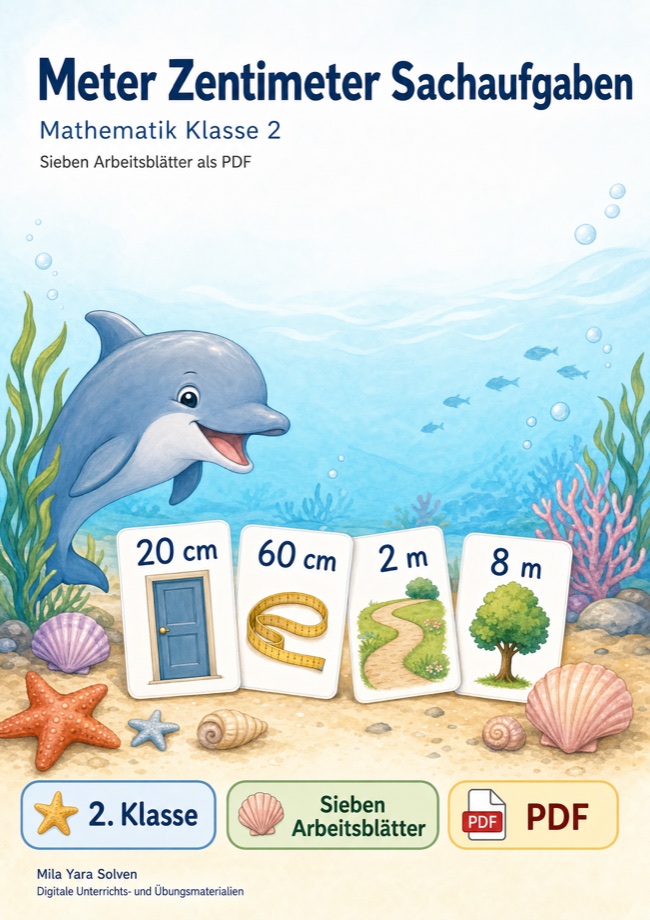 Cover: Meter Zentimeter Sachaufgaben
