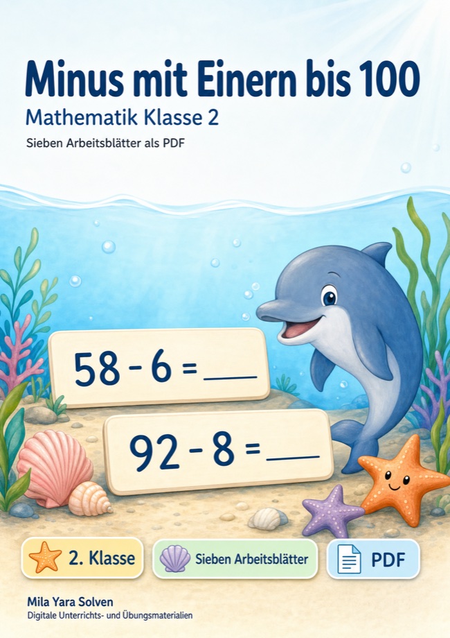 Cover: Minus mit Einern bis 100