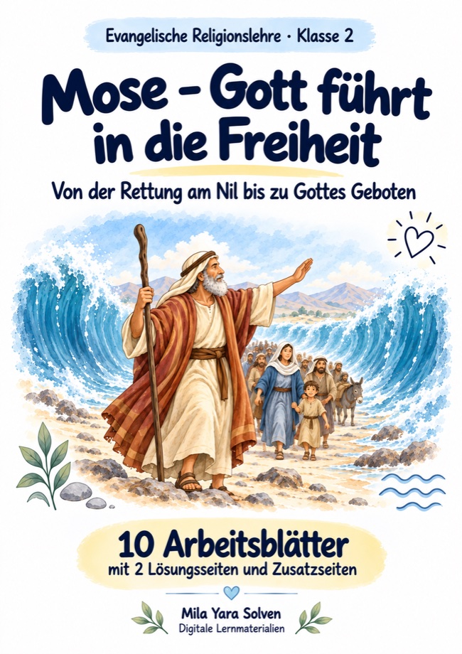 Cover: Mose – Gott führt in die Freiheit