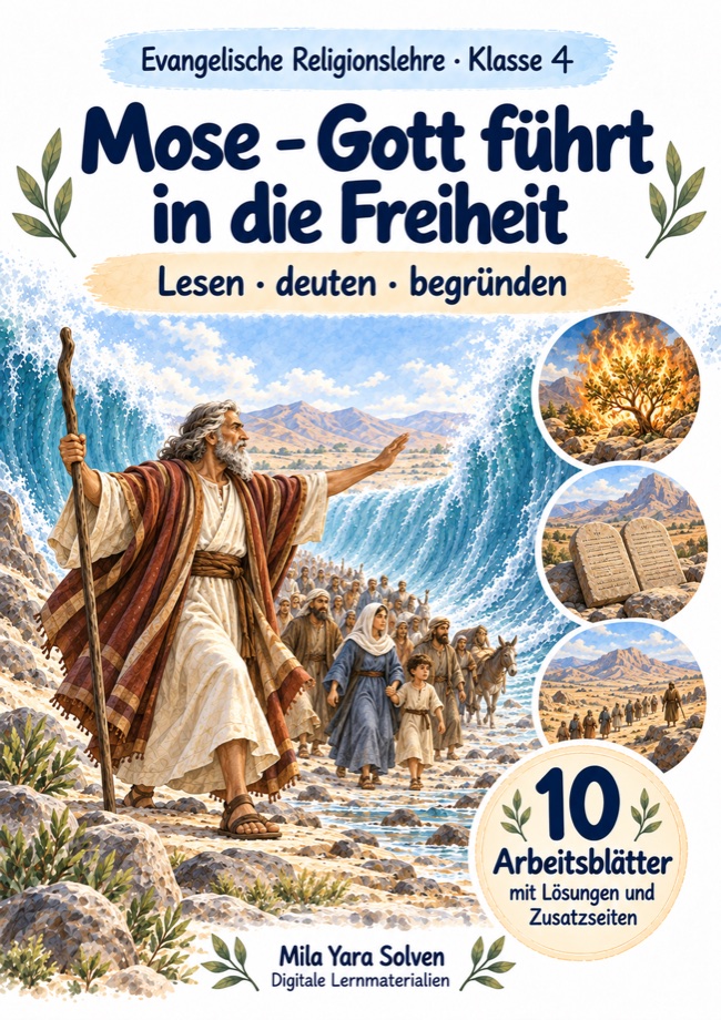 Cover: Mose – Gott führt in die Freiheit