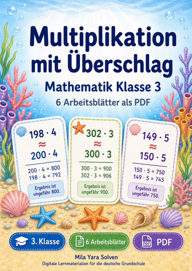 Cover: Multiplikation mit Überschlag
