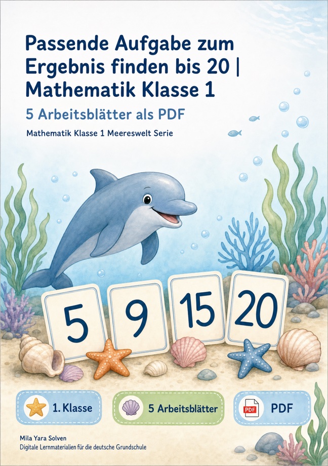 Cover: Passende Aufgabe zum Ergebnis finden bis 20