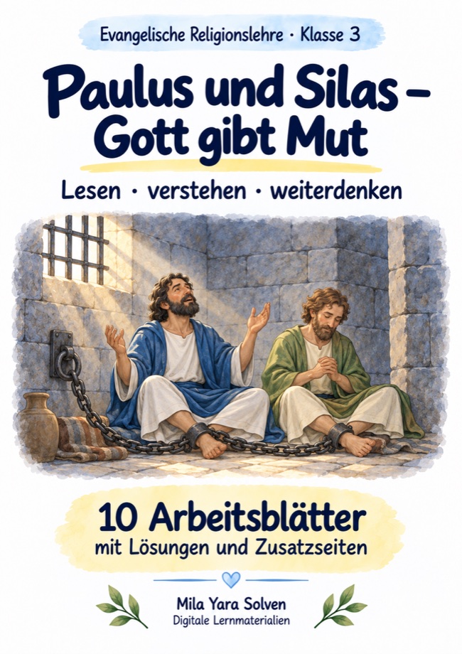 Cover: Paulus und Silas – Gott gibt Mut