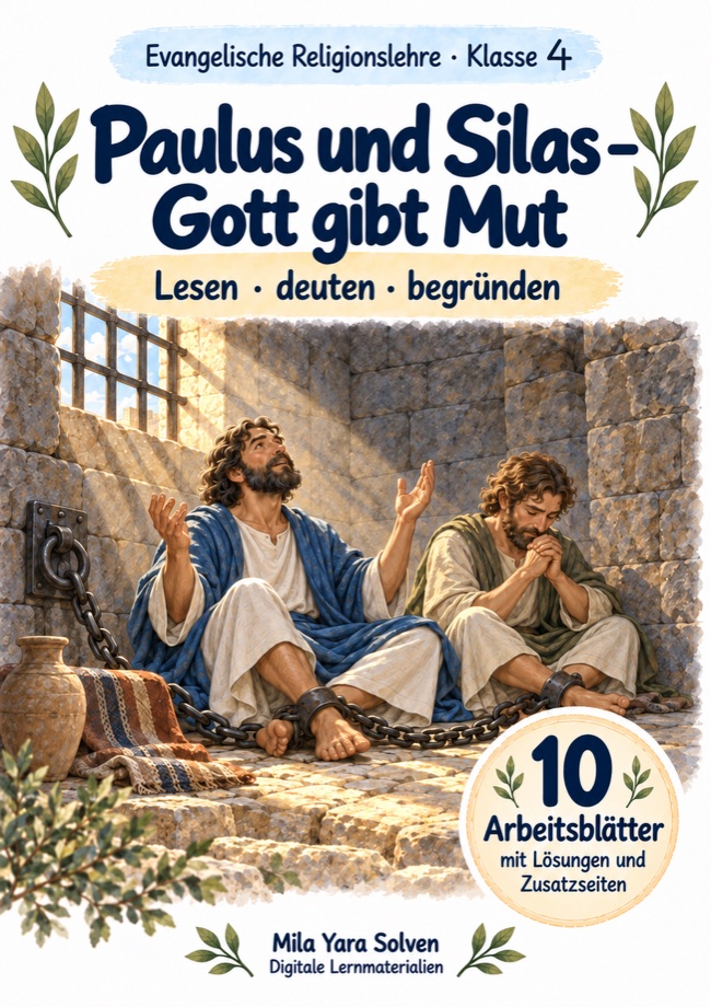 Cover: Paulus und Silas – Gott gibt Mut
