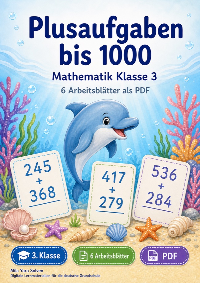 Cover: Plusaufgaben bis 1000