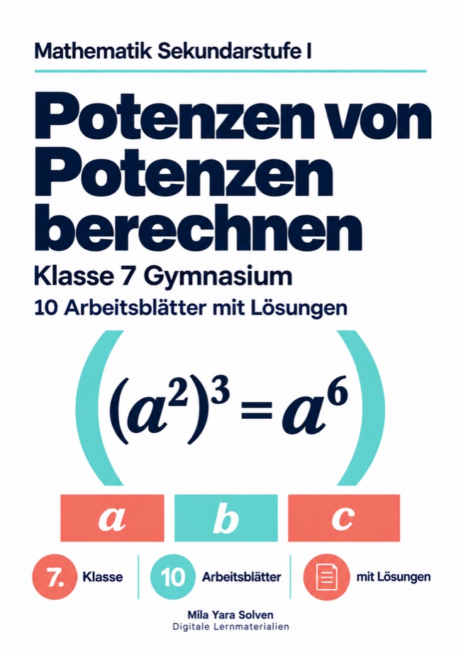 Cover: Potenzen von Potenzen berechnen