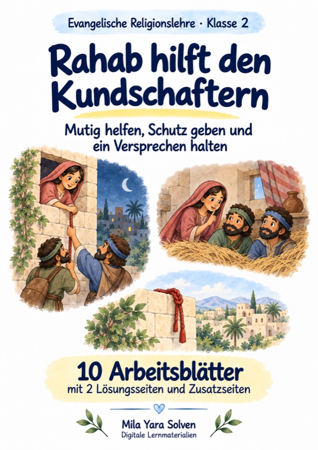 Cover: Rahab hilft den Kundschaftern