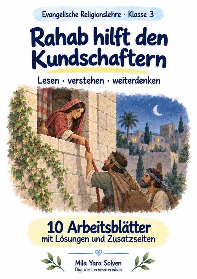 Cover: Rahab hilft den Kundschaftern