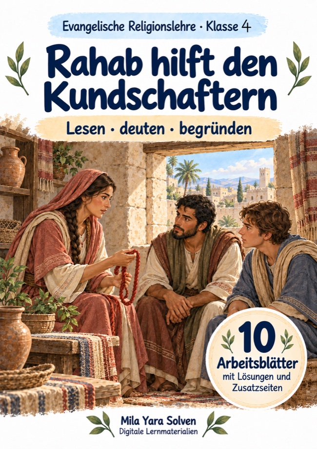 Cover: Rahab hilft den Kundschaftern