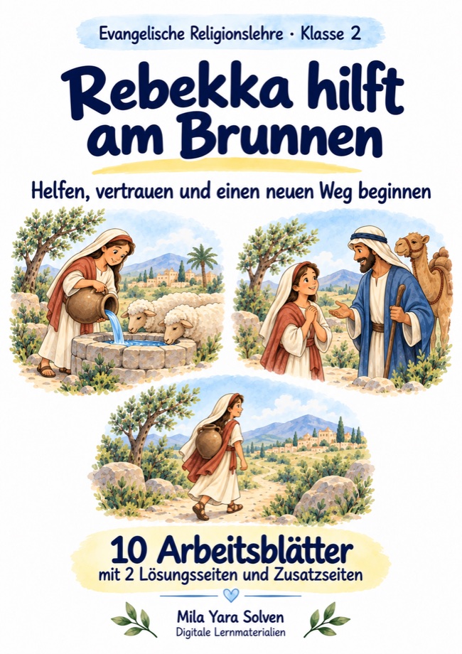 Cover: Rebekka hilft am Brunnen