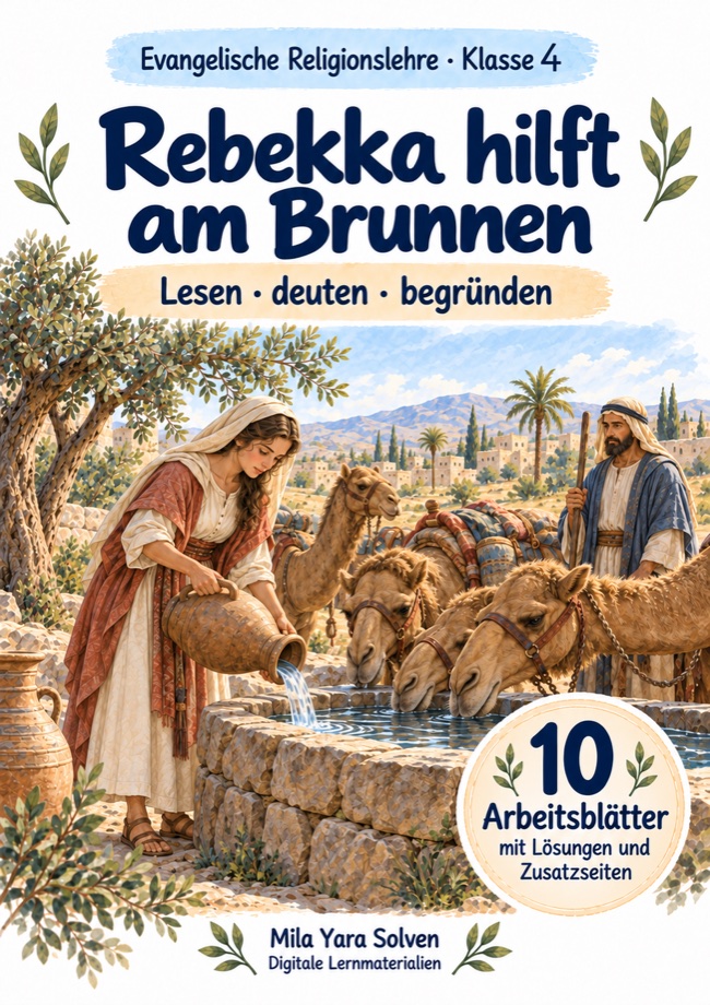 Cover: Rebekka hilft am Brunnen