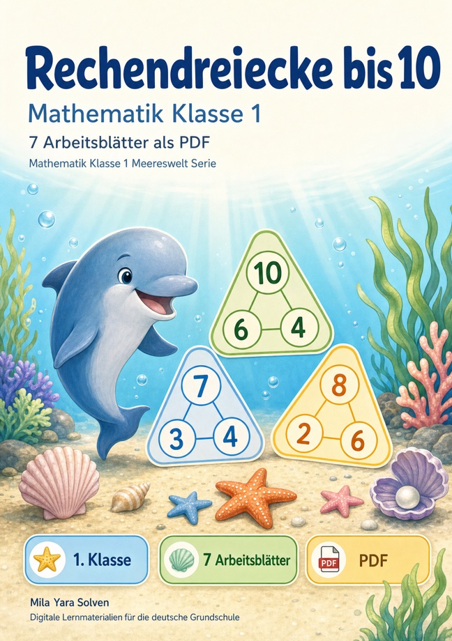 Cover: Rechendreiecke bis 10