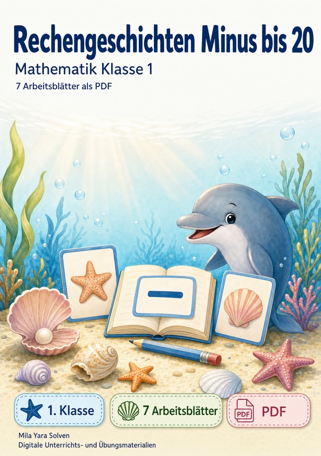 Cover: Rechengeschichten Minus bis 20
