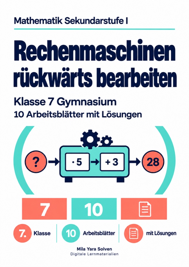 Cover: Rechenmaschinen rückwärts bearbeiten
