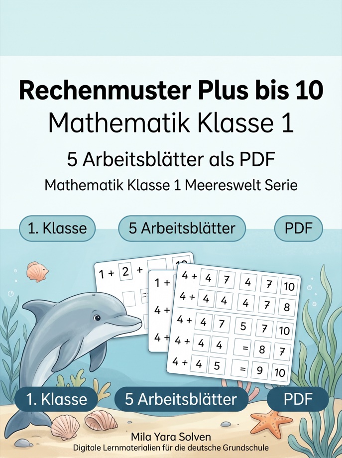 Cover: Rechenmuster Plus bis 10