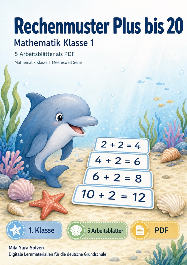 Cover: Rechenmuster Plus bis 20