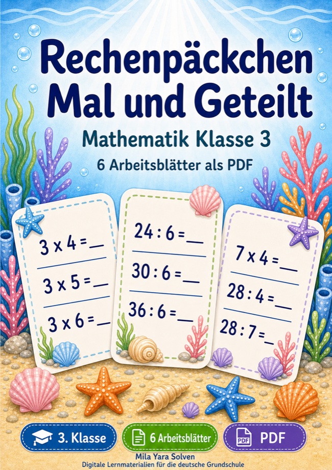 Cover: Rechenpäckchen Mal und Geteilt