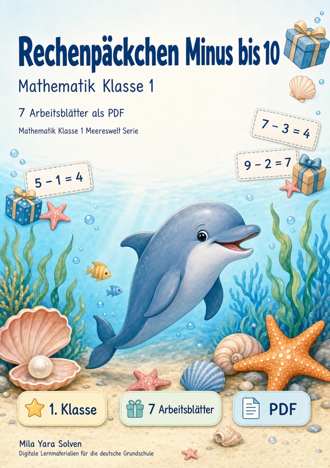 Cover: Rechenpäckchen Minus bis 10