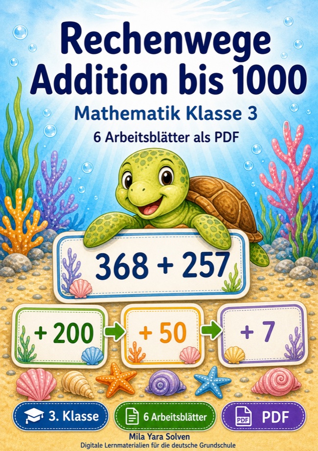 Cover: Rechenwege Addition bis 1000