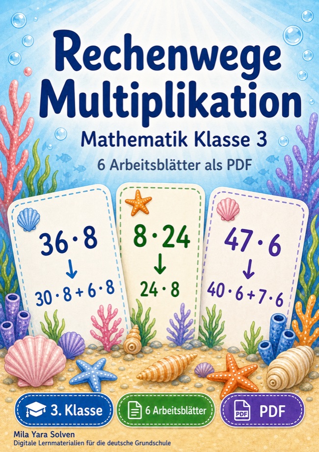 Cover: Rechenwege Multiplikation