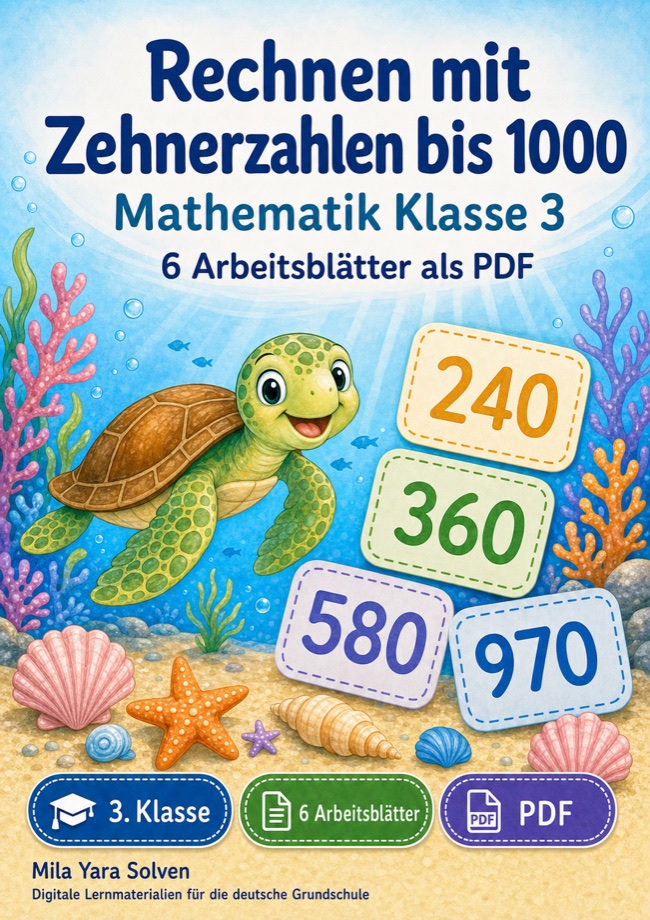 Cover: Rechnen mit Zehnerzahlen bis 1000