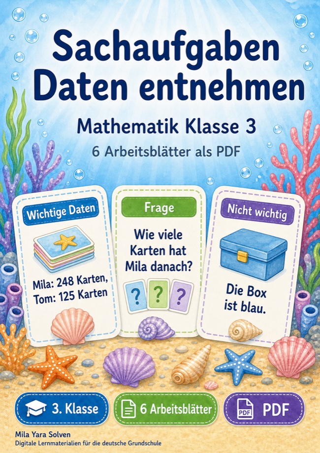 Cover: Sachaufgaben Daten Entnehmen