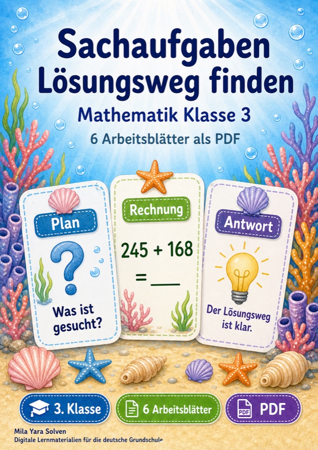 Cover: Sachaufgaben Lösungsweg Finden