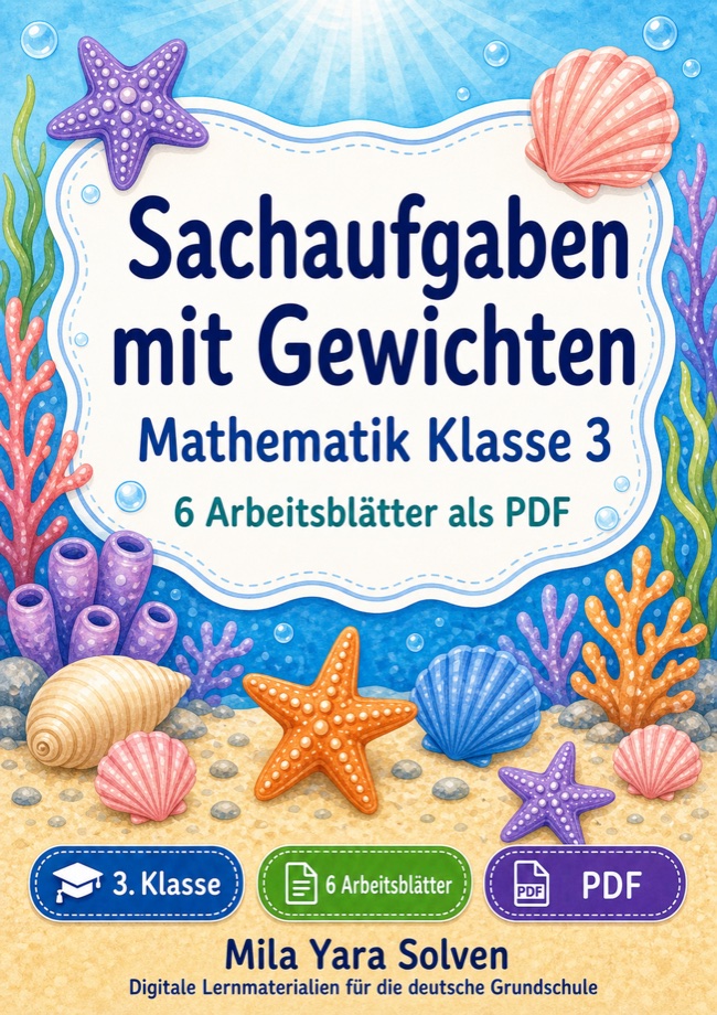 Cover: Sachaufgaben mit Gewichten
