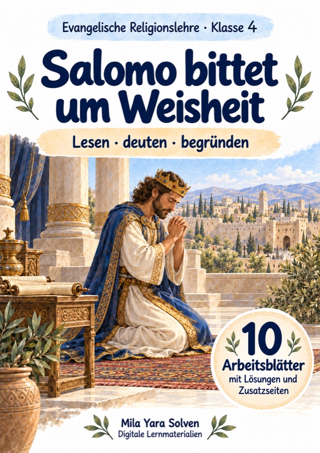 Cover: Salomo bittet um Weisheit