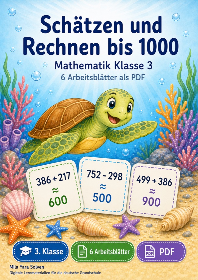 Cover: Schätzen und Rechnen bis 1000