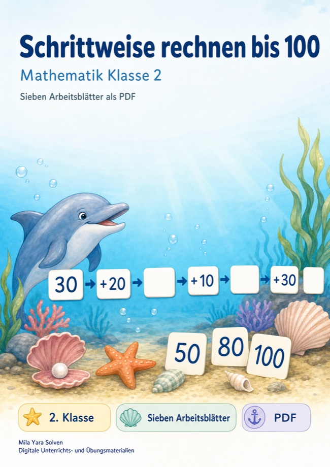 Cover: Schrittweise rechnen bis 100