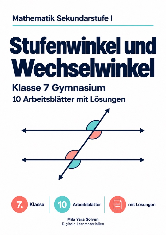 Cover: Stufenwinkel und Wechselwinkel