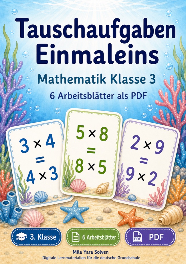 Cover: Tauschaufgaben Einmaleins