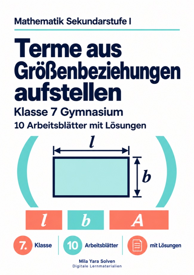 Cover: Terme aus Größenbeziehungen aufstellen