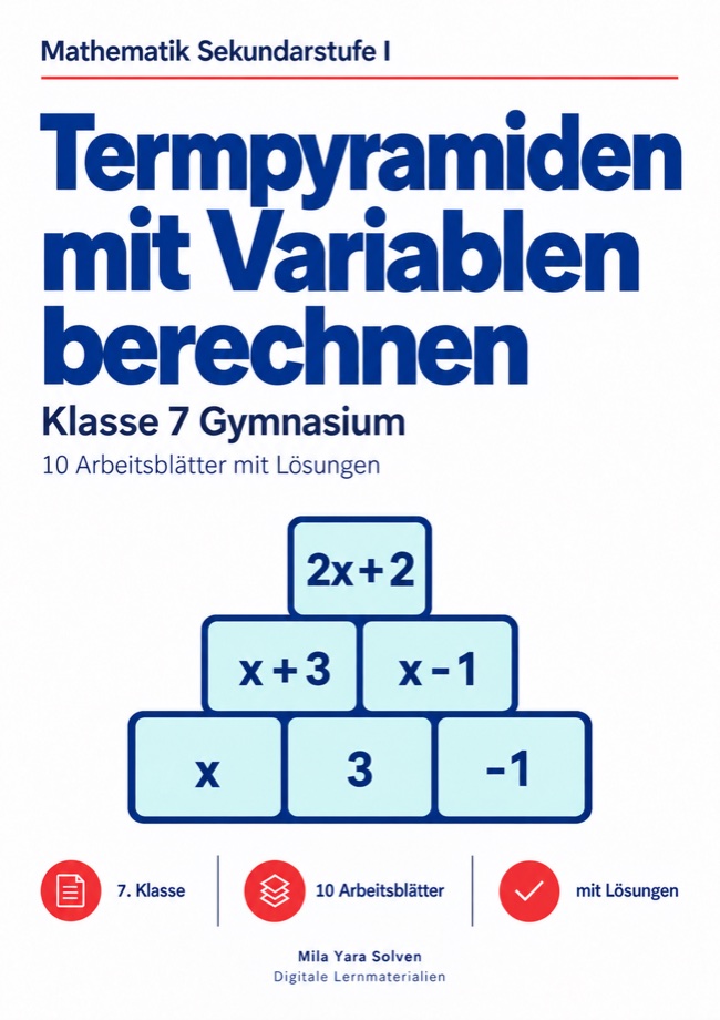Cover: Termpyramiden mit Variablen berechnen