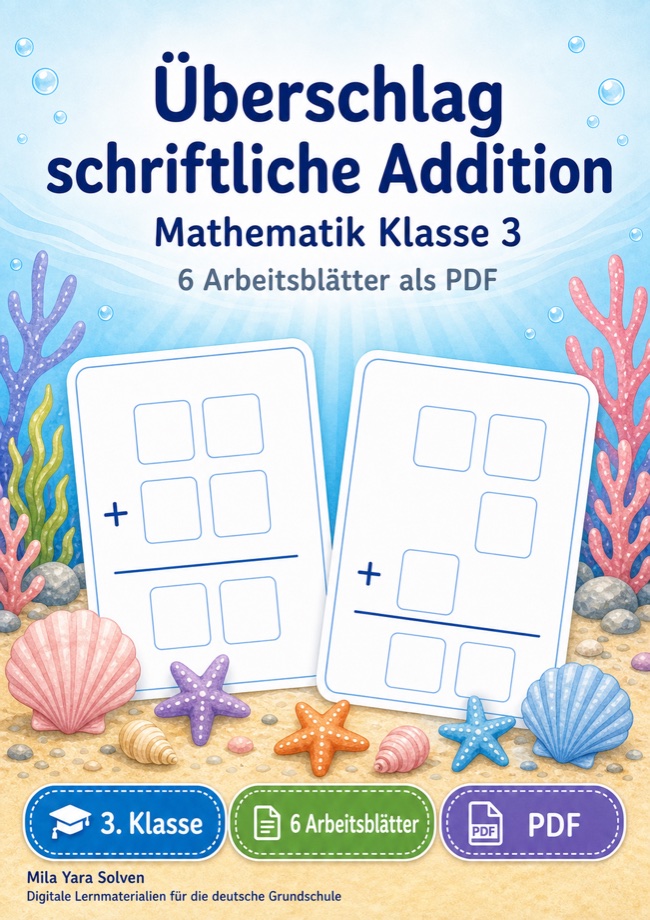 Cover: Überschlag schriftliche Addition