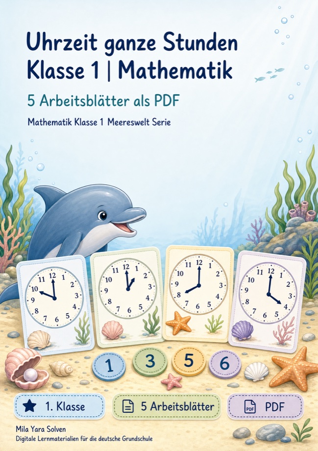 Cover: Uhrzeit ganze Stunden