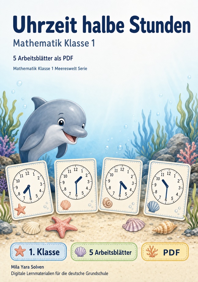 Cover: Uhrzeit halbe Stunden