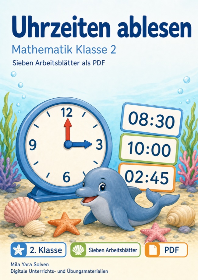 Cover: Uhrzeiten ablesen