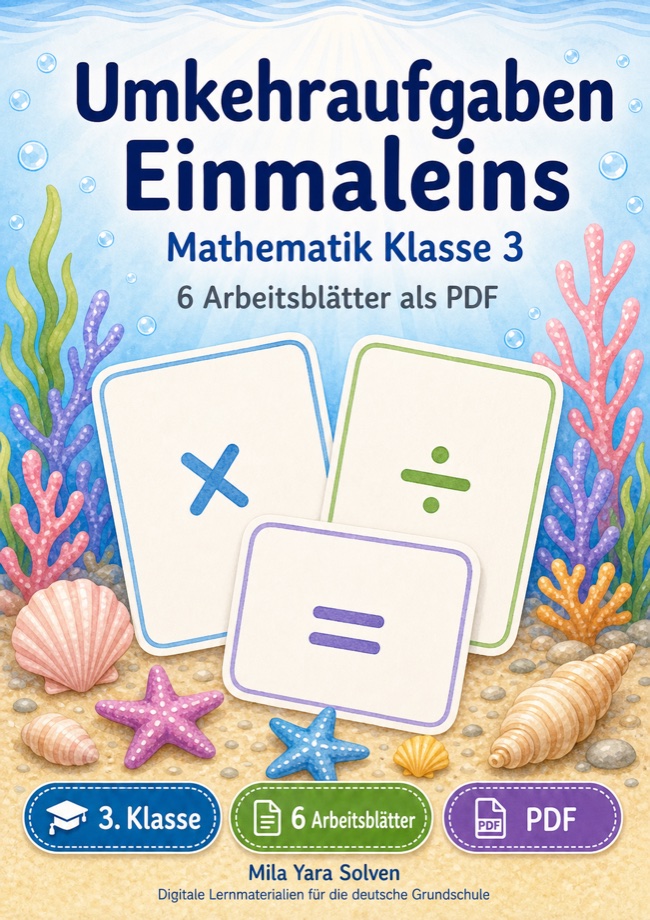 Cover: Umkehraufgaben Einmaleins