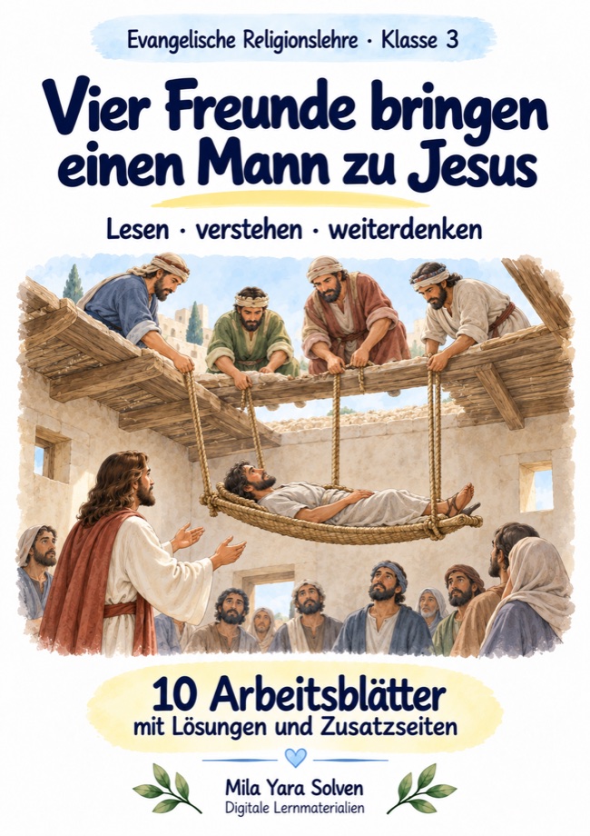Cover: Vier Freunde bringen einen Mann zu Jesus
