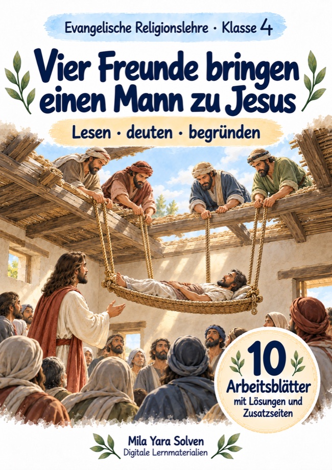 Cover: Vier Freunde bringen einen Mann zu Jesus