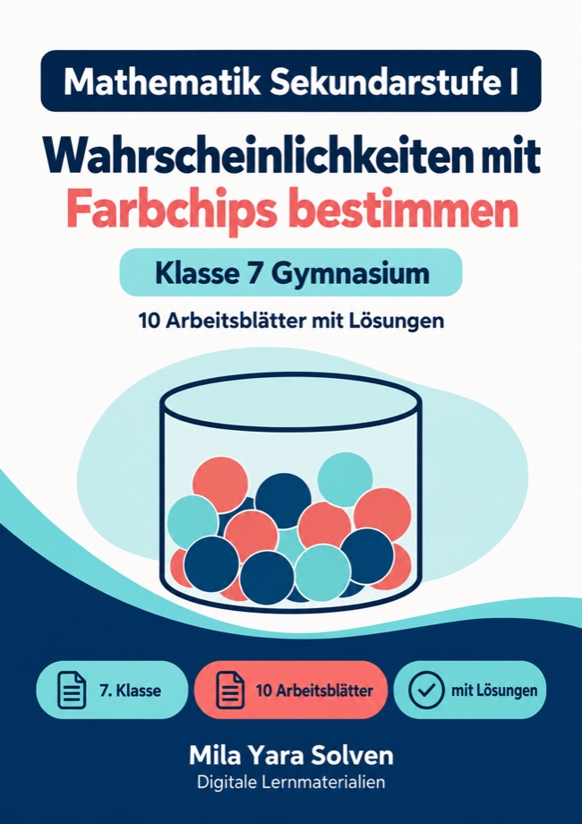 Cover: Wahrscheinlichkeiten mit Farbchips bestimmen
