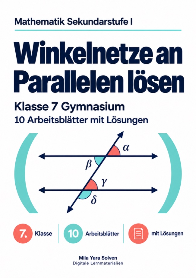 Cover: Winkelnetze an Parallelen lösen