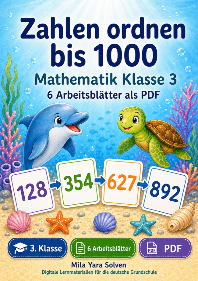 Cover: Zahlen ordnen bis 1000